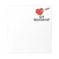 Anti Valentine's Day notepads