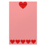 Anti-Valentine's Day Personalized Stationery