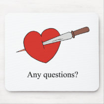 Anti Valentines Gifts Mouse Pad