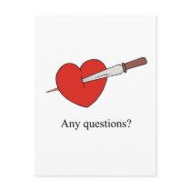 Anti Valentines Gifts Postcards