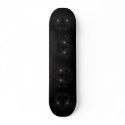 Anti Valentine's Gothic Hearts Fractal Mask skateboards
