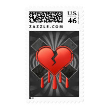 Anti Valentine's Postage Stamp