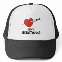 Anti Valentine's T-shirt Trucker Hats