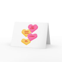 anti vday candy hearts cards