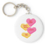 anti vday candy hearts keychains