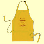 Anti Vegetarian BBQ Apron