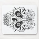 Anti War mousepads