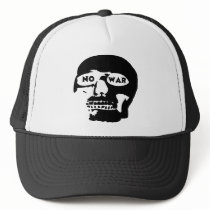 Anti-War Skull hats by orsobear Anti-War Skull hats