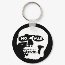 Anti-War Skull keychains