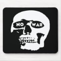 Anti-War Skull mousepads