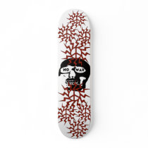Anti-war Skull skateboards by orsobear Anti-war Skull skateboards