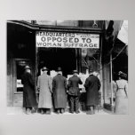 Anti-Woman Suffrage Group, 1911 posters