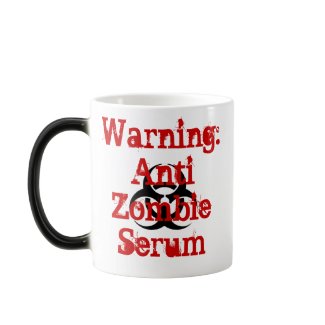 Anti Zombie Serum Morphing Mug mug