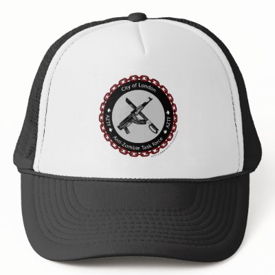 Anti-Zombie Task Force Trucker Hat by TheRealZero