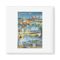 Antibes Refrigerator Magnets