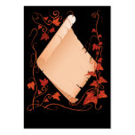 antic background business card template