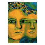 Anticipation - Gold and Emerald Goddess Card