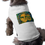 Anticipation - Gold and Emerald Goddess Dog Shirt
