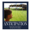Anticipation posters