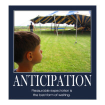 Anticipation posters