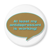 Antidepressant Refrigerator Magnets