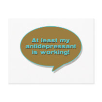 Antidepressant Post Card