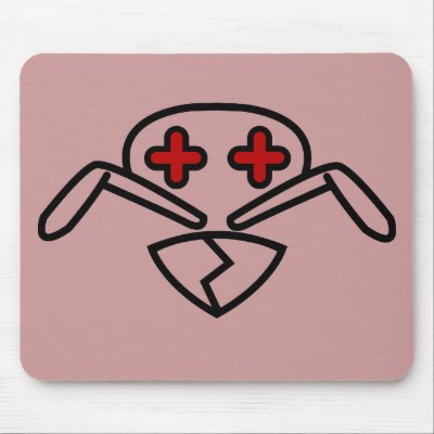 antidote. mouse mat by animalhead