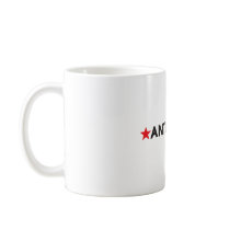 Antifa Ultras Horizontal Black Mug