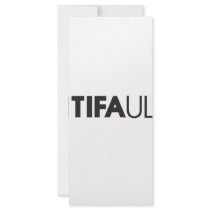 Antifa Ultras Horizontal Black Custom Rack Card