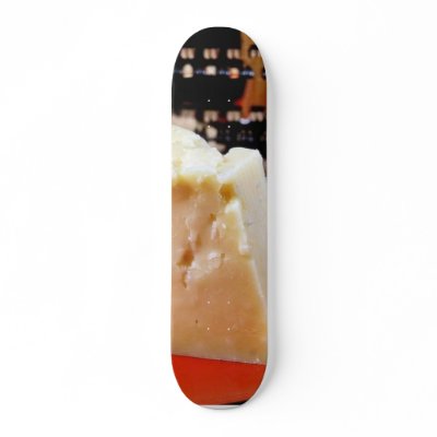 Antigo Stravecchio Parmesan Cheese Skate Board by lifesphere