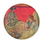 Antigonus And His Mother Detail By Pompejanischer Refrigerator Magnets