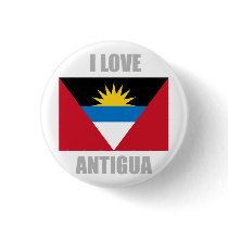 Antigua And Barbuda Pinback Buttons