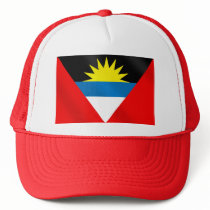 Antigua and Barbuda Caribbean Flag Trucker Hats