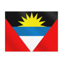 Antigua and Barbuda Caribbean Flag Post Cards