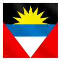Antigua and Barbuda Caribbean Flag posters