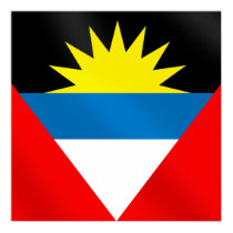 Antigua and Barbuda Caribbean Flag posters by SoccerJersey Antigua and Barbuda Caribbean Flag posters