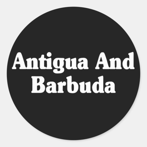 Antigua and Barbuda Classic Style Stickers