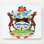 antigua and barbuda coat mousepad
