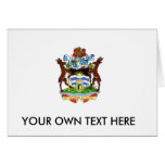 Antigua and Barbuda Coat of Arms Card