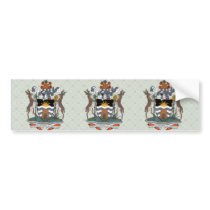 Antigua And Barbuda Coat of Arms detail Bumper Sticker