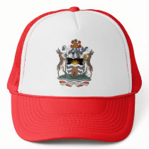 Antigua And Barbuda Coat of Arms detail Hats