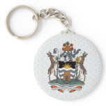Antigua And Barbuda Coat of Arms detail Key Chains
