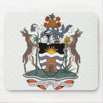 Antigua And Barbuda Coat of Arms detail Mouse Pads