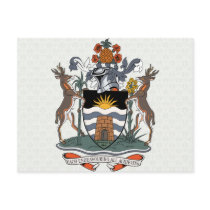 Antigua And Barbuda Coat of Arms detail Postcards