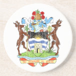 Antigua And Barbuda Coat Of Arms Drink Coasters