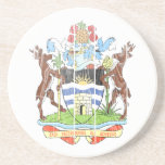 Antigua And Barbuda Coat Of Arms Drink Coasters