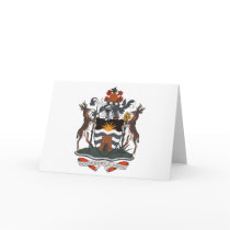 Antigua And Barbuda Coat of Arms Greeting Card cards