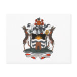 Antigua And Barbuda Coat of Arms Postcard