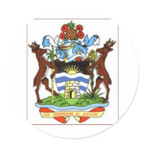 Antigua and Barbuda coat of arms stickers by sergemayifuila Antigua and Barbuda coat of arms stickers