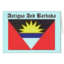 Antigua and Barbuda Coat of Arms T-shirt And Etc Greeting Cards